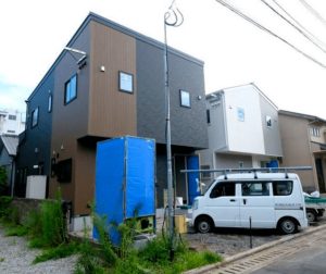 大分市泉町に建築中の新築建売住宅「Wrecham（レクサム）」が最終仕上げ段階です！