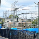 大分市上野丘東に建築中の新築建売住宅2棟が無事に棟上げいたしました！